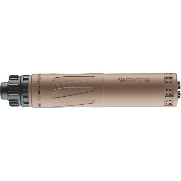 Dead Air Rxd910ti Suppressor 9mm Optimized/10mm Capable Fdew/pb440 1/2-28piston