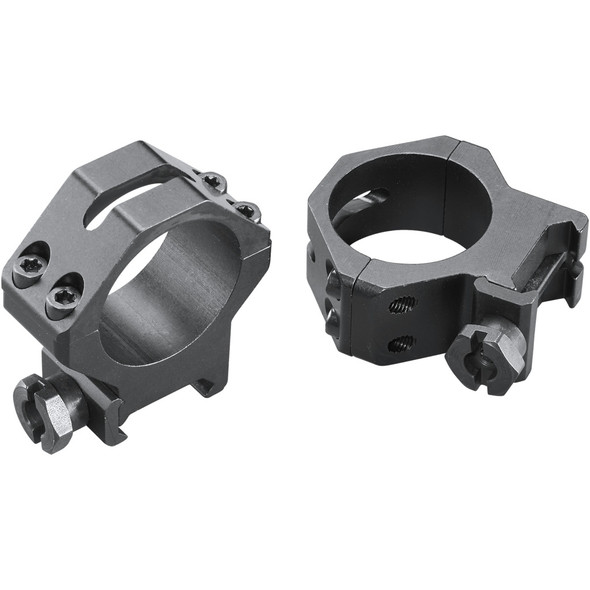 Weaver Classic 4hole Skeleton Rings Matte Black 30mm Medium Clamshell Pack