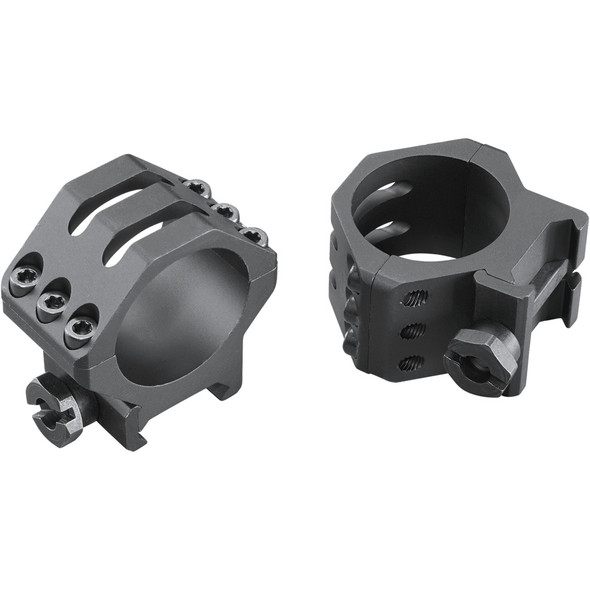 Weaver Tactical 6hole Picatinny Ring Matte Black 30mm Low Clamshell Pack