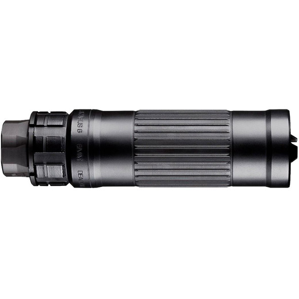 Dead Air Lazarus 6 Suppressor 6mm W/xeno Adpt & Da129 1/2-28  3prong Fh Black