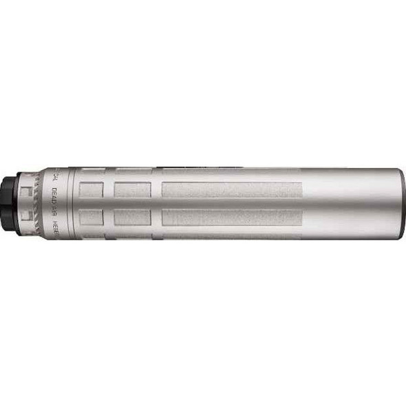 Dead Air Nomax 33 Suppressor .33 Cal. W/xemax Adpt &  5/4-24 Da150 Brake Silver