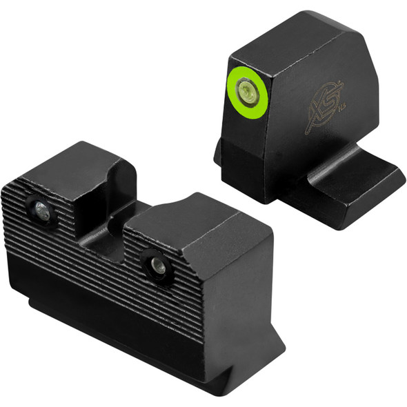 Xs Sights R3d 2.0 Pistol Sight Green S&w Optic/supp M&p 2.0 Full Size & Compact