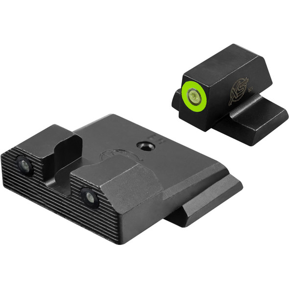 Xs Sights R3d 2.0 Pistol Sight Green S&w Std. Ht. S&w Bodyguard 2.0