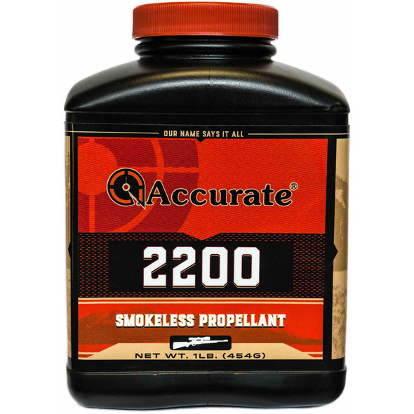Accurate 2200 Powder 1 Lb. Rifle Hazmat