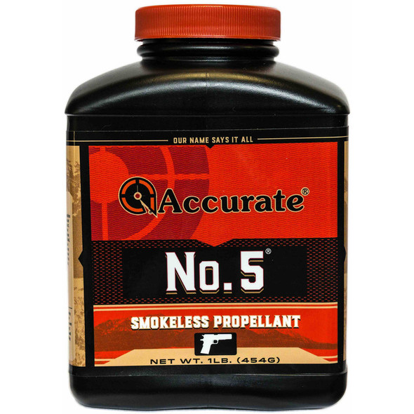 Accurate #5 Powder 1 Lb. Pistol Hazmat