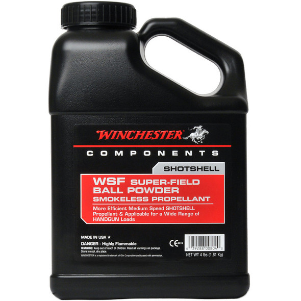 Winchester Superfield Powder 4 Lb. Shotgun/pistol Hazmat