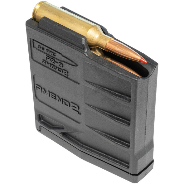 Amend2 Short-action Magnum Aics Magazine 6.5 Prc Black 3 Rd.