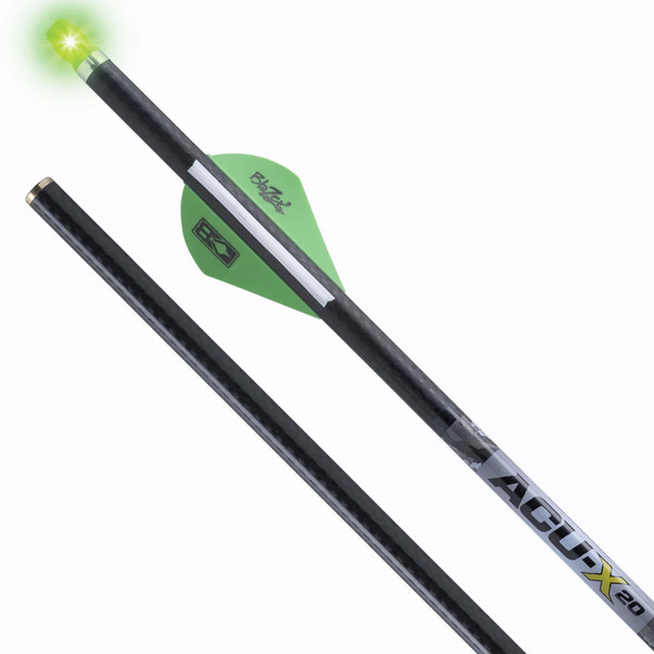 Tenpoint Acu-x Lighted Carbon Arrows  20 In. Acu-x Lighted Nock 3 Pk.