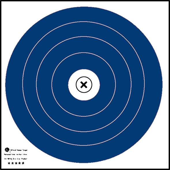 Maple Leaf Nfaa Indoor Target 40cm Target 25 Pk.