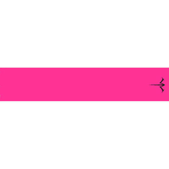 White Water Archery Solid Arrow Wraps Hot Pink 5 In. X 1.125 In. 15 Pk.