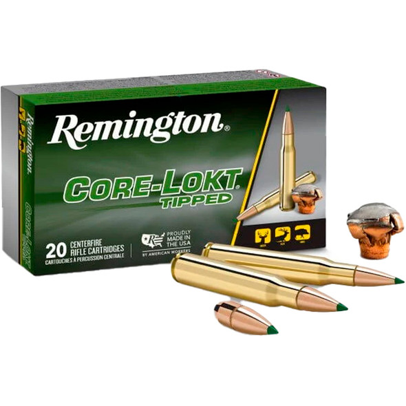 Remington Core-lokt Tipped Lever Gun Ammo 360 Buckhammer 180 Gr. Core Lokt Tipped 20 Rd.