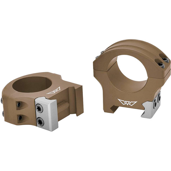 Warne Hyperlite Scope Rings Dark Earth 34mm Medium