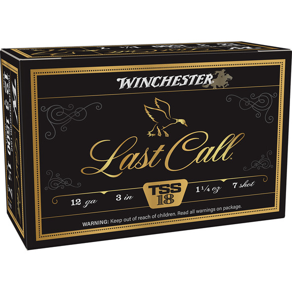 Winchester Last Call Double Shot Ammo 12 Ga. 3 In. 1 1/4 Oz Bb & 7 Tss 25 Rd.