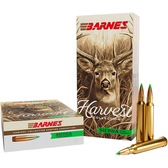 Barnes Harvest Collection Rifle Ammo 45-70 Govt 300 Gr. Sierra Pro Hunter 20 Rd.