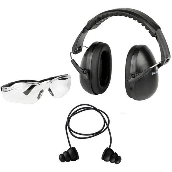 Safariland Pro Impulse Range Kit Eye Protection, Earmuffs, Impulse Plus In Ears