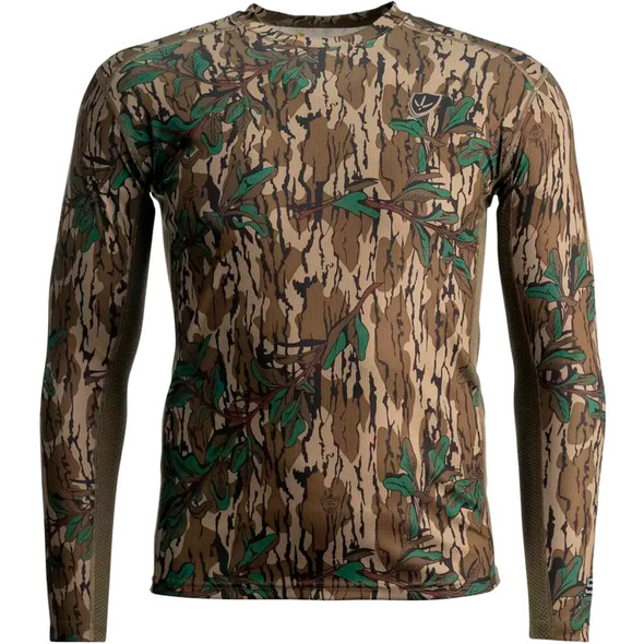 Blocker Finisher Turkey Ls Performance Tee Mo Greenleaf Large
