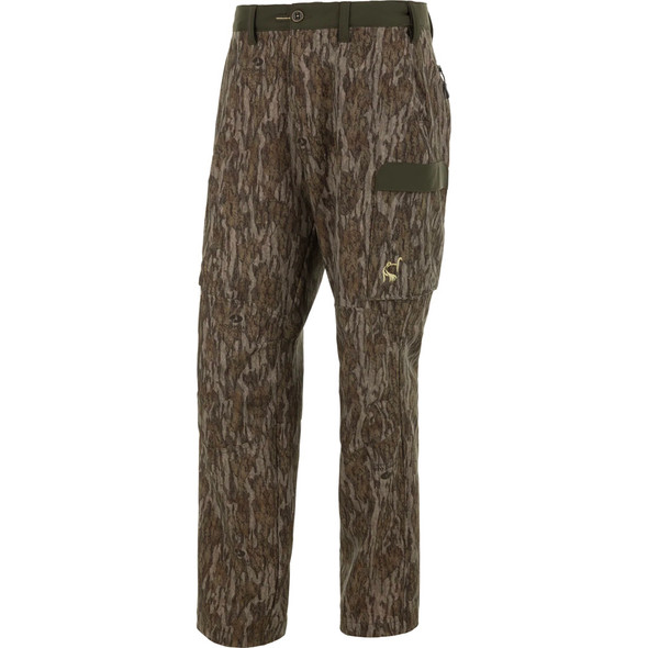 Drake Ol' Tom Mens Ol Tom Stretch Turkey Pants Mo Bottomland Large