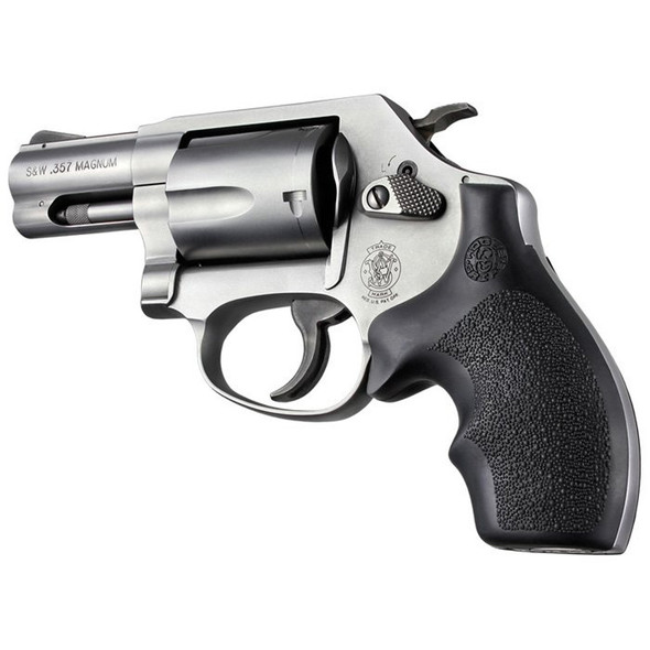 Hogue Overmolded Rubber Bantam Grip S&w J Frame Revolvers Black