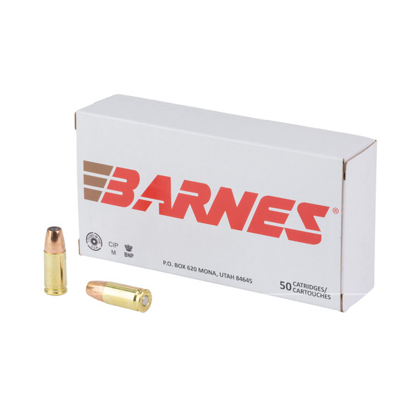 Barnes Defense 9mm 124gr 50/500