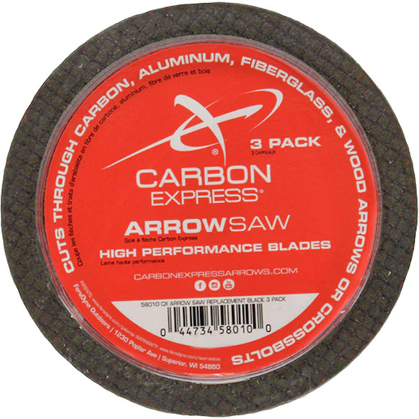 Carbon Express Arrow Saw Replacement Blades 3 Pk.