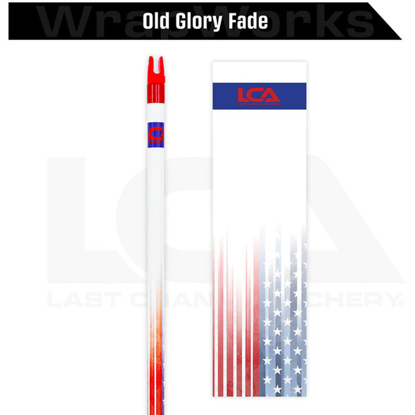 Last Chance Wrapworks Stock Old Glory Fade Precision Flex L-series