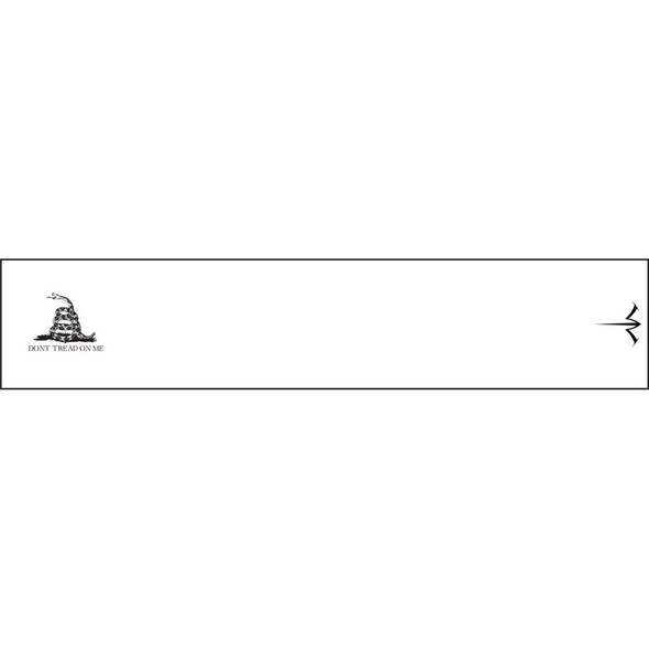 White Water Archery Arrow Wraps Gadsden White 5 In. X 1.125 In. 15 Pk.