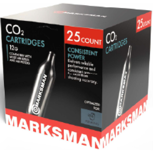 Marksman Co2 Cartridges 12g. 25 Ct.