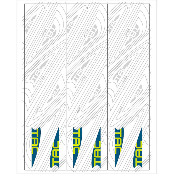 Tac Vanes Arrow Specific Wraps White Size H 5.5 13 Pk.