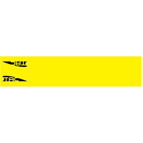 Tac Vanes Arrow Wraps Yellow 4.675 X 1.0 In. 13 Pk.