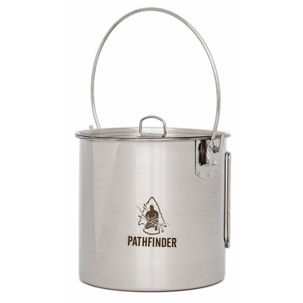 Pathfinder 64oz Bush Pot And Lid Set