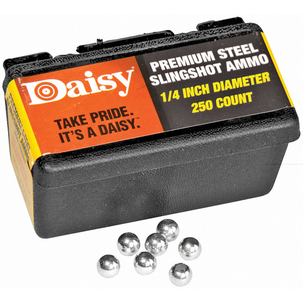 Daisy 1/4" Steel Slingshot Ammo