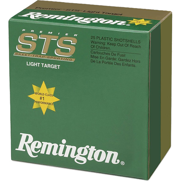 Remington Premier Sts Sporting Clays Target Load 20 Ga. 2.75 In. 3 Dr. 7/8 Oz. 7.5 Shot 250 Rd.