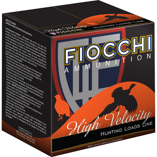 Fiocchi High Velocity Hunting Loads 28 Ga. 2.75 In. 3/4 Oz. 6 Shot 25 Rd.