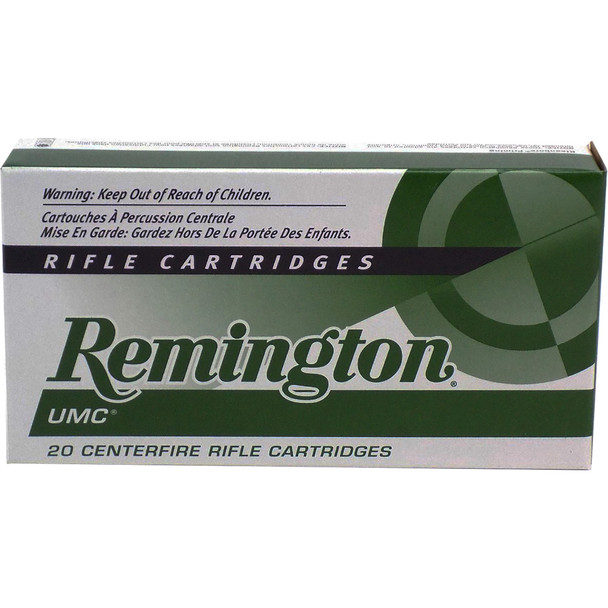 Remington Umc Centerfire Rifle Ammo 450 Bushmaster 260 Gr. Fmj 20 Rd.