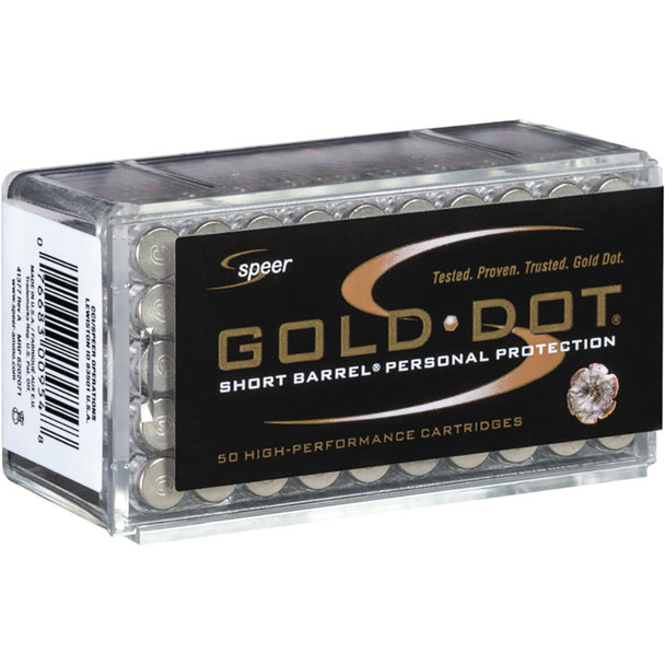 Speer Gold Dot Short Barrel Handgun Ammo 22 Wmr 40 Gr. Hp 50 Rd.