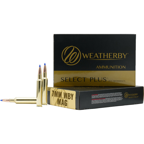 Weatherby Rifle Ammo 7mm Wby 150 Gr. Scirocco 20 Rd.