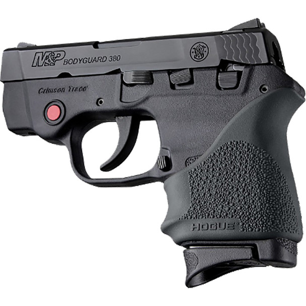Hogue Handall Beavertail Grip Sleeve Black S&w Bodyguard 380/taurus Tcp And Spectrum