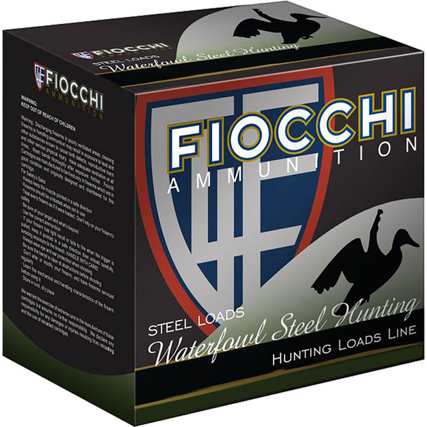 Fiocchi Speed Steel Shotgun Loads 20 Ga. 3 In. 7/8 Oz. 4 Shot 25 Rd.