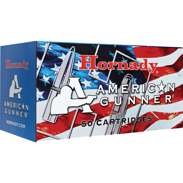 Hornady American Gunner Rifle Ammo 7.62x39 123 Gr. Hp Match 50 Rd.