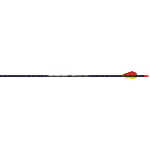 Easton 5mm Full Metal Jacket Arrows 340 Blazer Vanes 6 Pk.