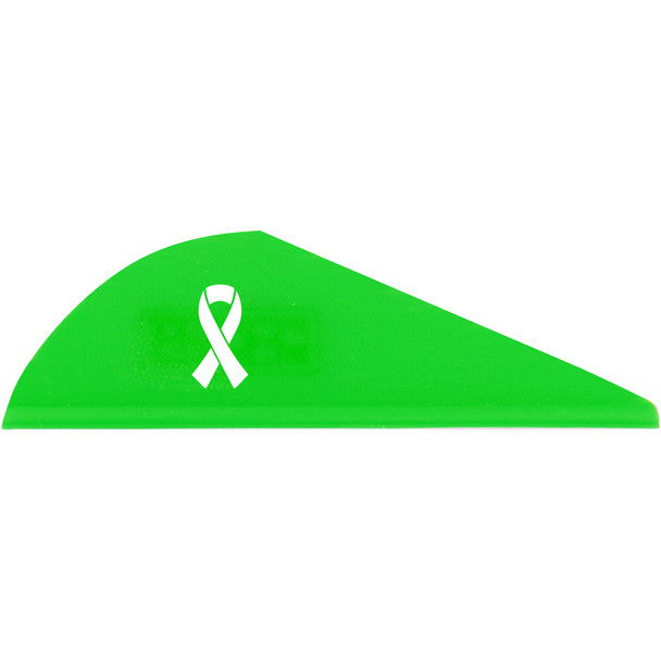 Bohning Blazer Vanes Awareness Neon Green 36 Pk.