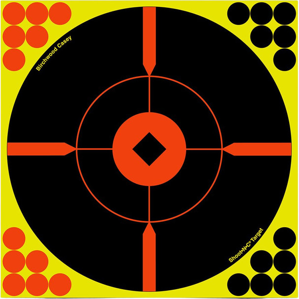 Birchwood Casey Shoot-n-c Bullseye Target 8" 50pk