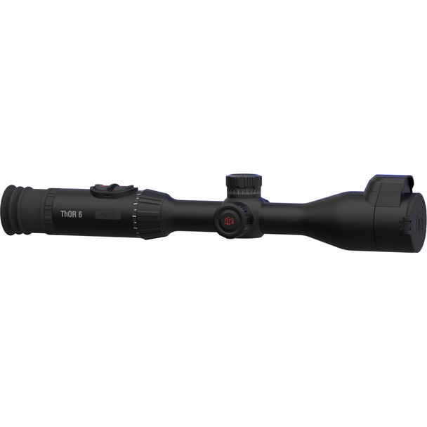 Atn Thor 6 Elite 384 Thermal Scope 3.5-28x, 384x288 Sensor Black W/wi-fi & Recording