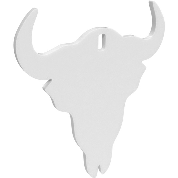 Birchwood Casey Ar500 Silhouette 1-hole Skull 3/8"