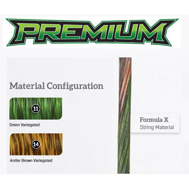 Firststring Premium String Set Green/brown Hoyt Rx-4 #2