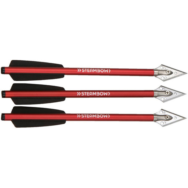 Steambow Aluminum Hunting Arrows 3 Pk.
