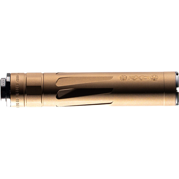 Dead Air Rxd22ti Suppressor 22 Cal. Bronze W/rxd674 1/2x28 Muzzle Brake