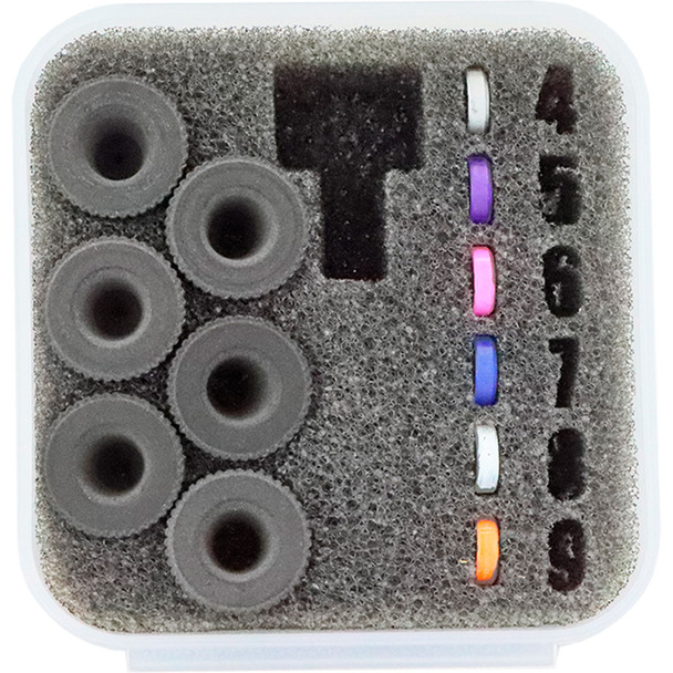 Specialty Iron I Rifle Peep Kit Contains 6 Apertures And 6 Verifiers With Case