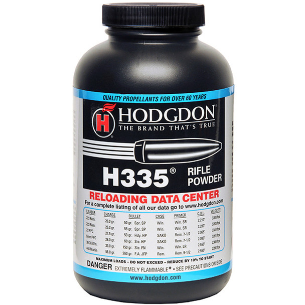Hodgdon H335 Powder 1 Lb. Rifle Hazmat