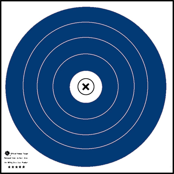 Maple Leaf Nfaa Indoor Target 40cm Target 25 Pk.